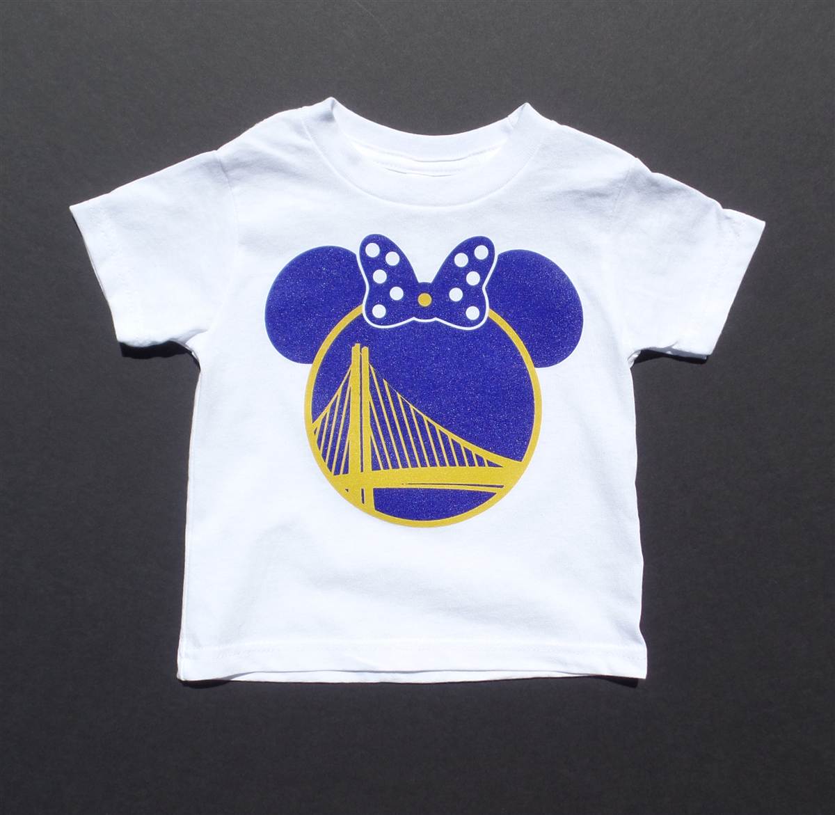 Golden State Warriors Mickey & Minnie Mouse Kids T-Shirt