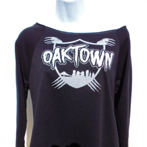 Oaktown Nightmare (Silver & Black) Women's Slouch